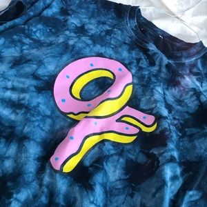 Odd Future OF Donut Tie Dye Graphic T-Shirt Zumiez